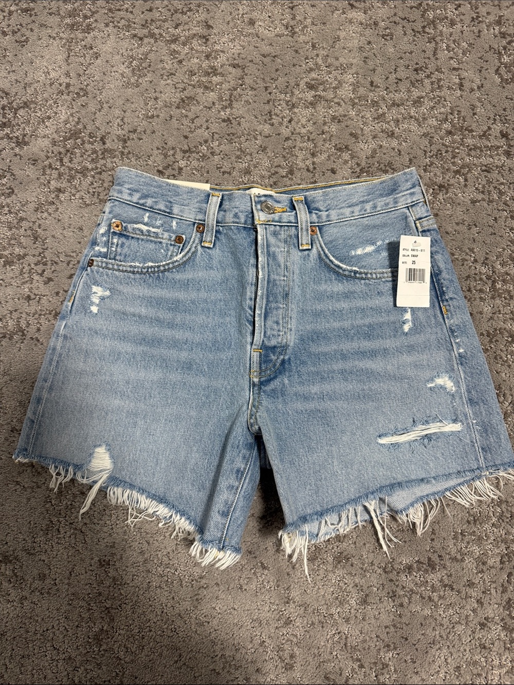 Agolde Parker Long Shorts